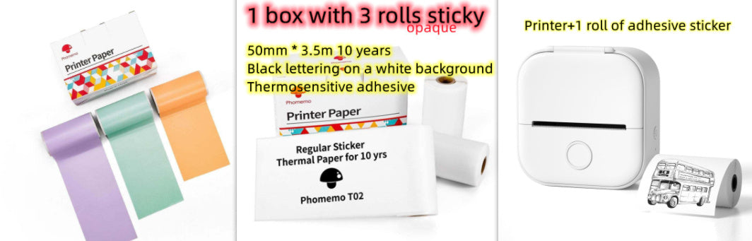 Portable Mini Thermal Printer